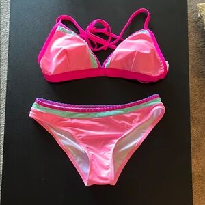 Cupshe pink bikini